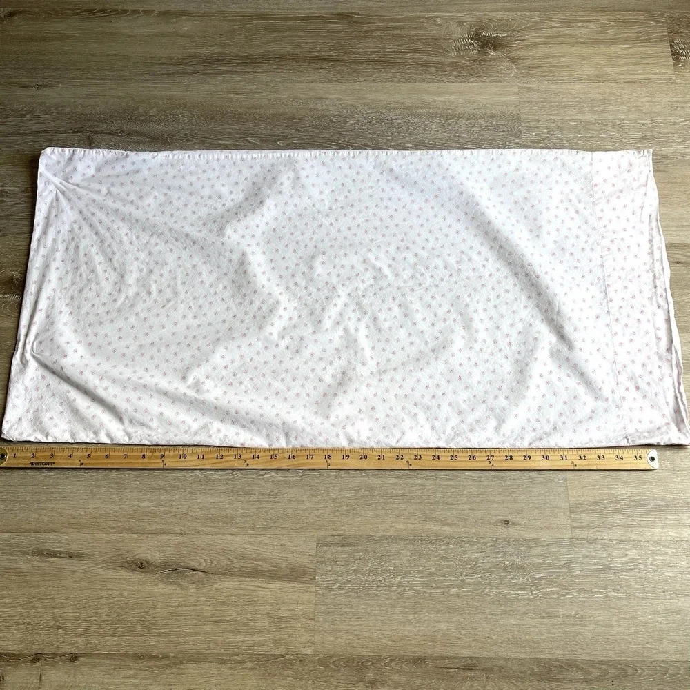 Simply Shabby Chic MON AMI Pink Rosebud Pillowcase King Size 100% Cotton